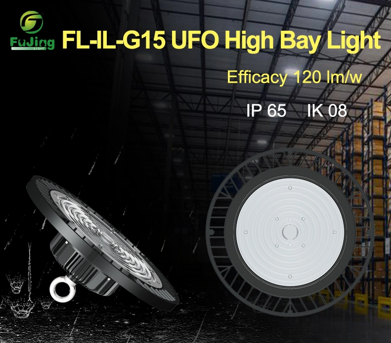 ISO9001 ISO14001 Approved IP65 Waterproof Economic LED Industrial Light 200W UFO High Bay Light